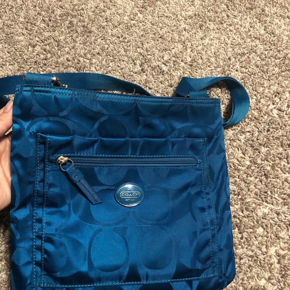 Coach Blue Crossbody Bag